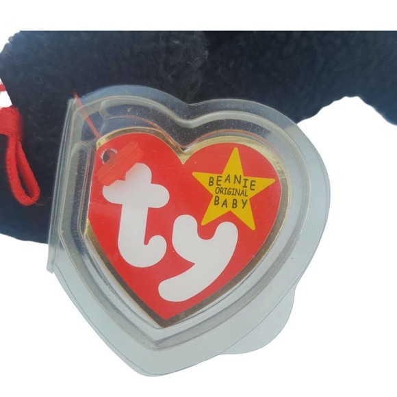 TY Beanie Baby GIGI MINT Protected 1997 1998 RARE Errors Tush Tag Black Poodle - Picture 10 of 14